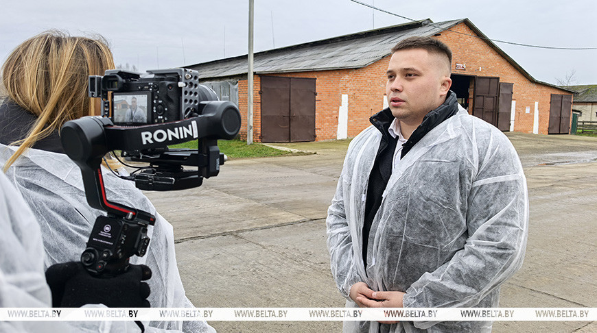 Никита Григорьев. Фото Столинской районной газеты "Навiны Палесся" - БЕЛТА