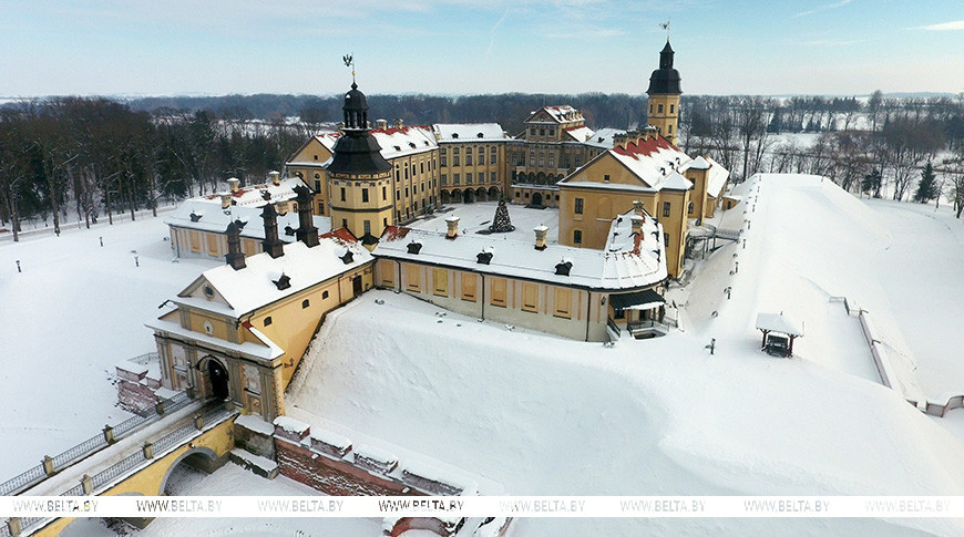 The architectural and cultural complex of the former residence of the Radziwill family in Nesvizh, one of Belarus' landmarks, a UNESCO World Heritage sites