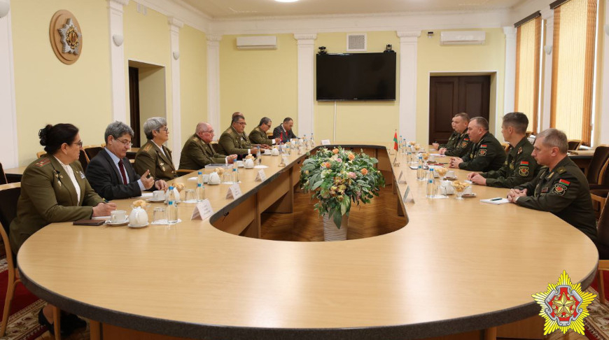 Photo courtesy of the Belarusian Defense Ministry's news agency Vayar