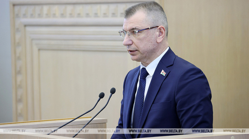 Старшыня Дзяржаўнага мытнага камітэта Рэспублікі Беларусь Уладзімір Арлоўскі
